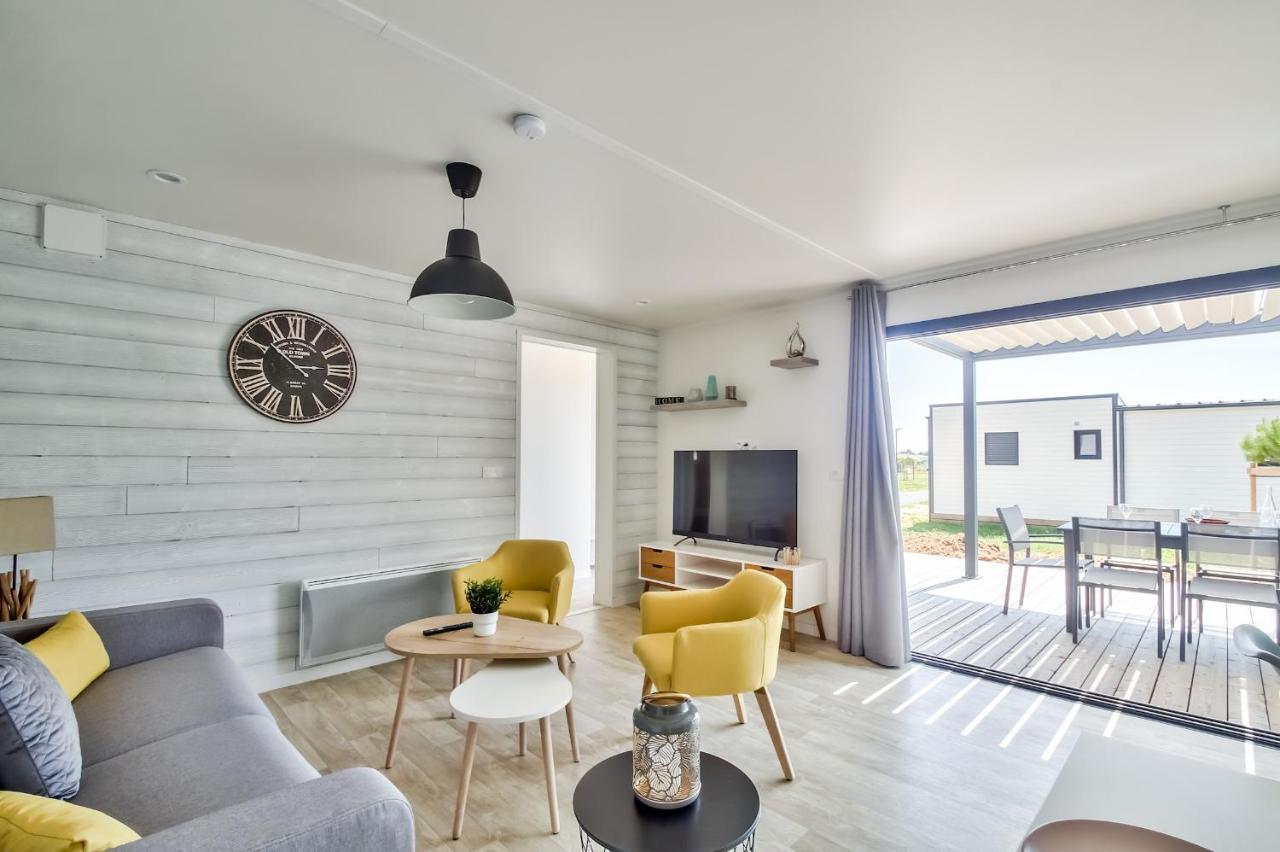 Chalet Pour 8 Dans Residence Avec Piscine Chauffee Bretignolles-sur-Mer ภายนอก รูปภาพ