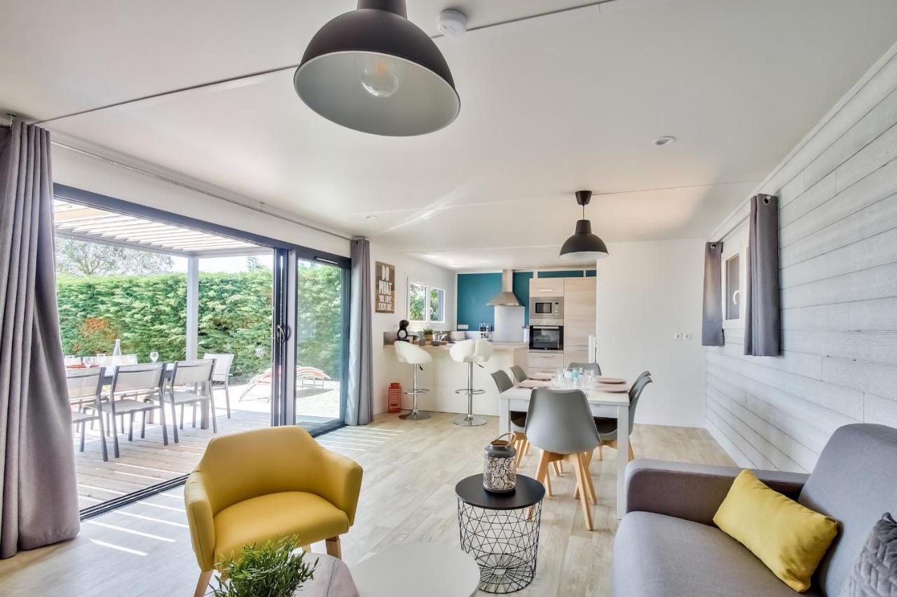 Chalet Pour 8 Dans Residence Avec Piscine Chauffee Bretignolles-sur-Mer ภายนอก รูปภาพ