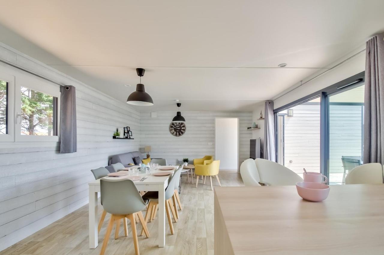 Chalet Pour 8 Dans Residence Avec Piscine Chauffee Bretignolles-sur-Mer ภายนอก รูปภาพ