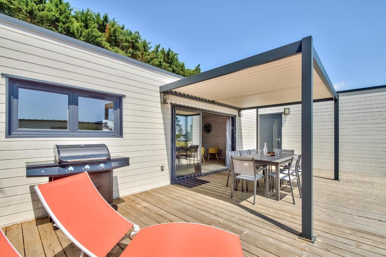 Chalet Pour 8 Dans Residence Avec Piscine Chauffee Bretignolles-sur-Mer ภายนอก รูปภาพ