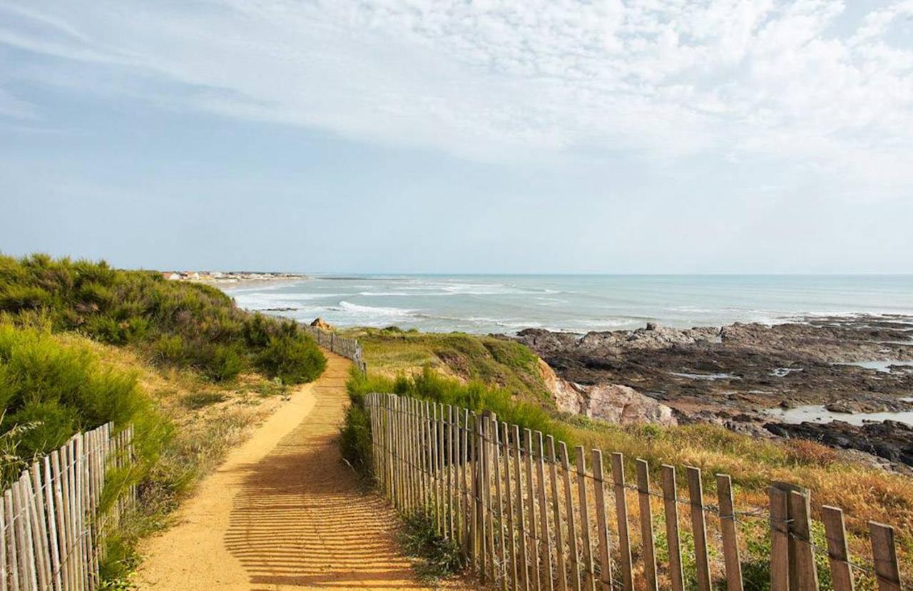 Chalet Pour 8 Dans Residence Avec Piscine Chauffee Bretignolles-sur-Mer ภายนอก รูปภาพ